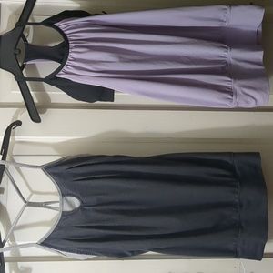 Lululemon no limits tanks.
